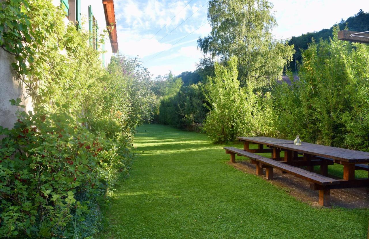 La Tour-du-Meix Spacious Apartment In Old Farm Close To Lac De Vouglans מראה חיצוני תמונה